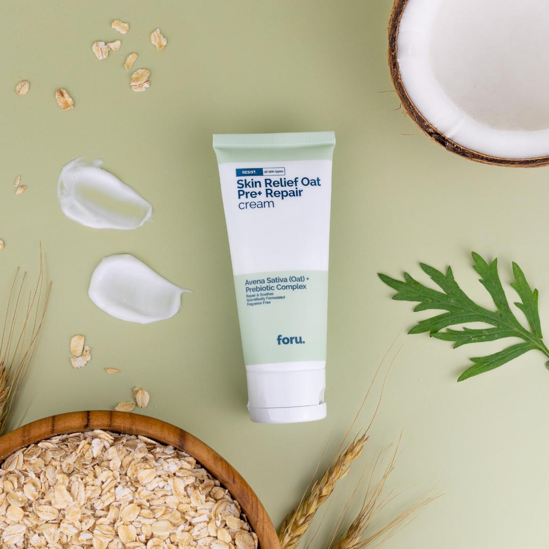 foru. Natural Eczema Cream with Oat and Prebiotics
